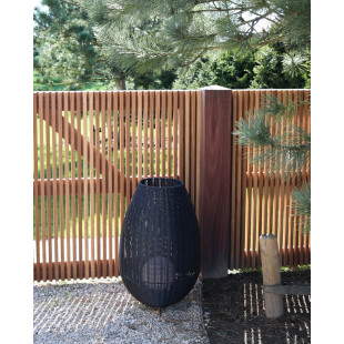 Lampa ogrodowa boho Colin LED 79cm czarna Lucide