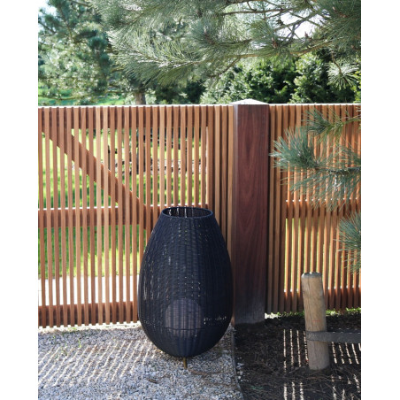 Lampa ogrodowa boho Colin LED 79cm czarna Lucide
