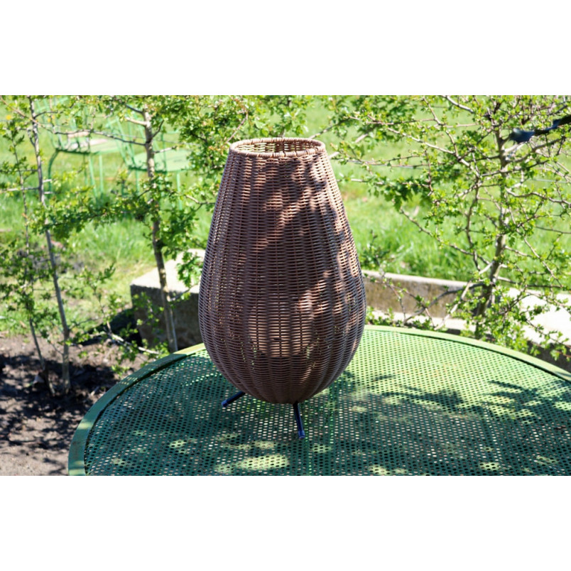 Lampa Ogrodowa Boho Colin LED | Lucide - 50cm, Brązowa