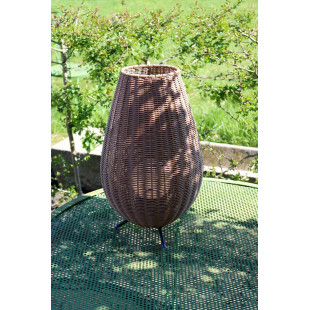 Lampa Ogrodowa Boho Colin LED | Lucide - 50cm, Brązowa