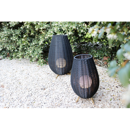 Lampa Ogrodowa Boho Colin LED | Lucide | 50cm | Czarna