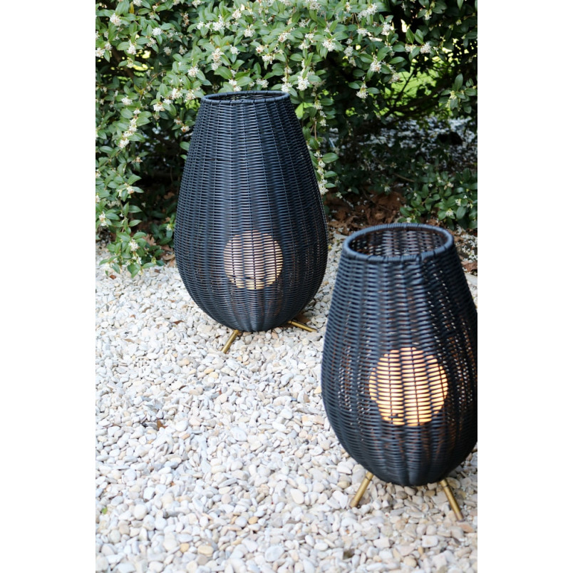 Lampa Ogrodowa Boho Colin LED | Lucide | 50cm | Czarna