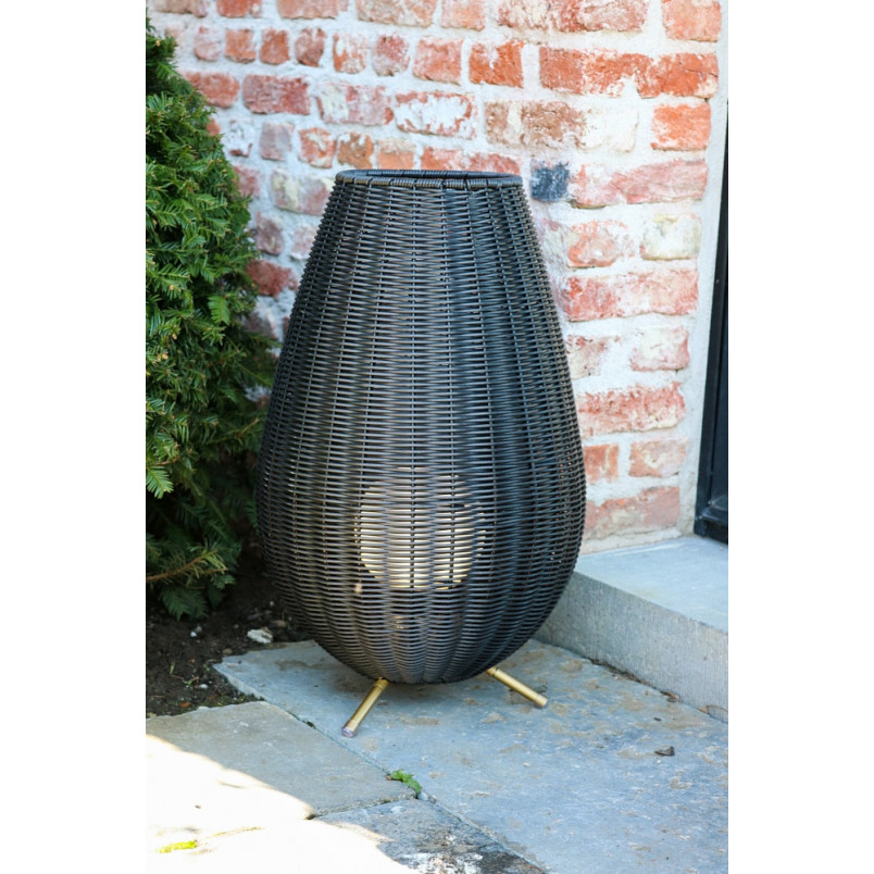 Lampa Ogrodowa Boho Colin LED | Lucide | 50cm | Czarna