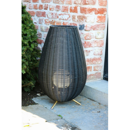 Lampa Ogrodowa Boho Colin LED | Lucide | 50cm | Czarna