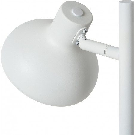 Lampa stołowa loft Sensas biała Lucide