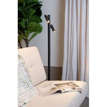 Lampa zewnętrzna stojąca z włącznikiem dotykowym Antrim II LED 120cm czarna Lucide