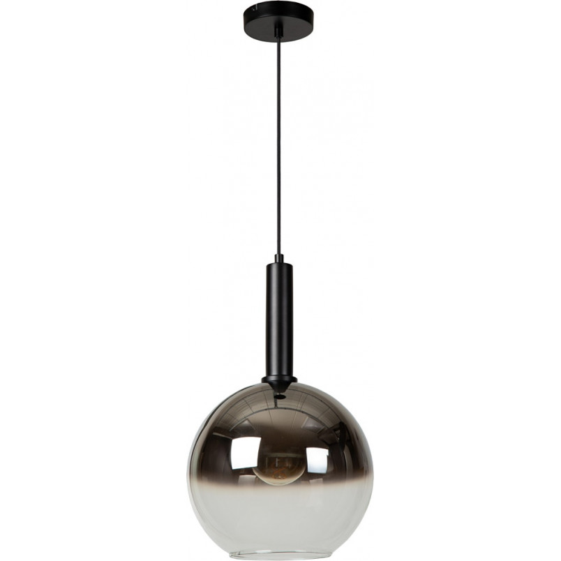 Lampa wisząca Marius | Lucide - Szkło dymione, E27