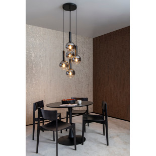 Lampa wisząca Marius V Lucide - 5 kloszy, szklane kule