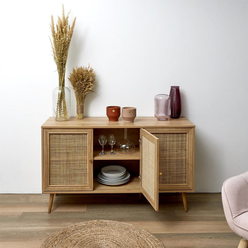 Komoda Boho Bali 115x70cm | Naturalne Drewno Intesi