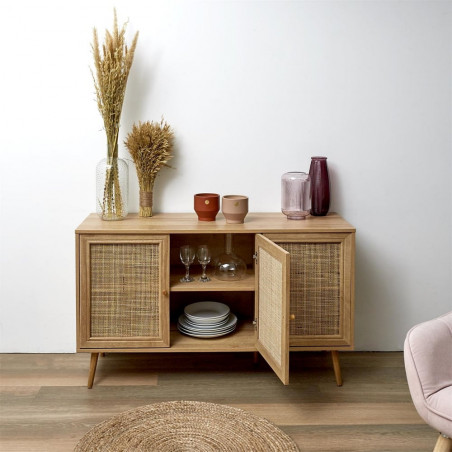Komoda Boho Bali 115x70cm | Naturalne Drewno Intesi