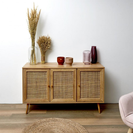 Komoda Boho Bali 115x70cm | Naturalne Drewno Intesi