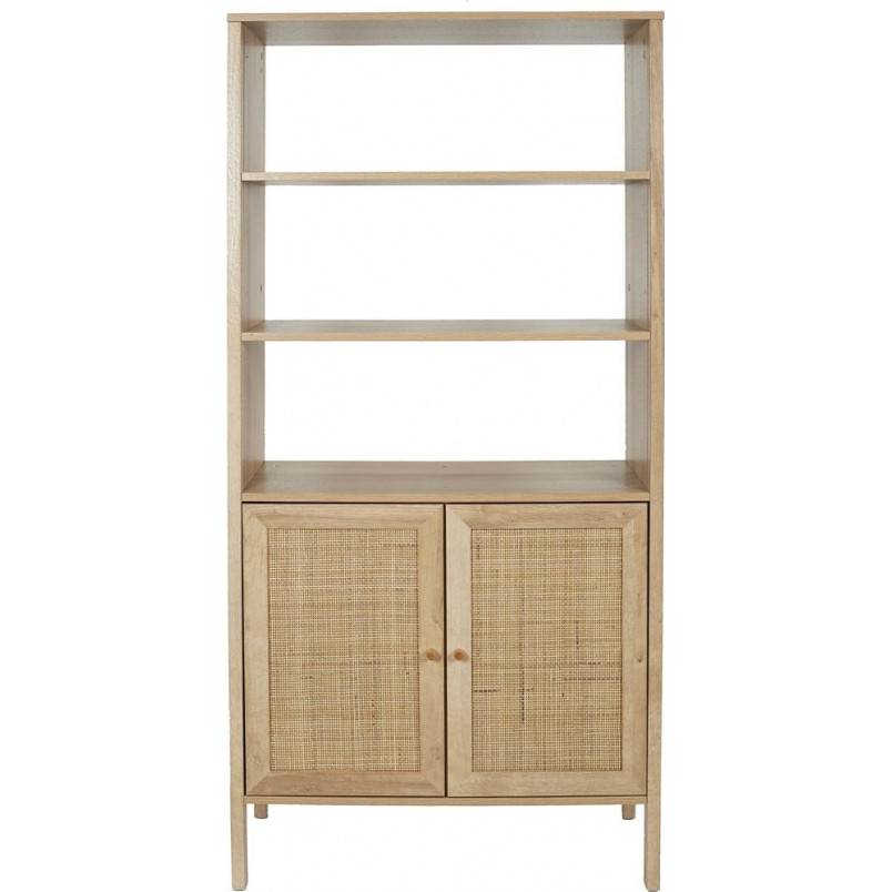 Regał Boho Bali 80x37cm Intesi - Naturalny Design