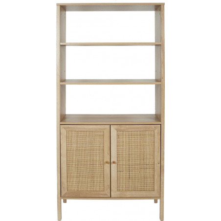 Regał Boho Bali 80x37cm Intesi - Naturalny Design