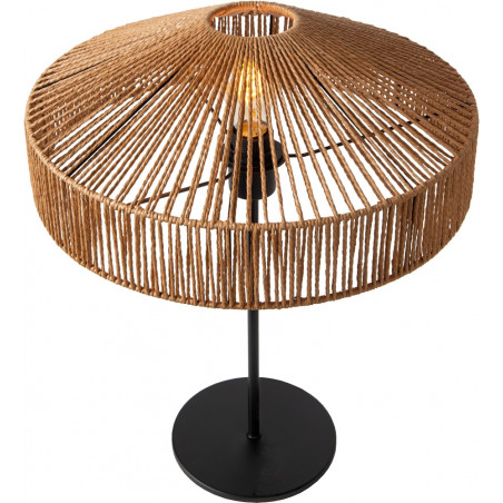 Lampa stołowa rattanowa Yunkai | Lucide | Boho | Sklep