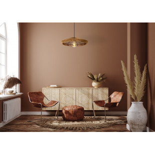 Lampa wisząca rattanowa boho Yunkai | Lucide - Elegancki design