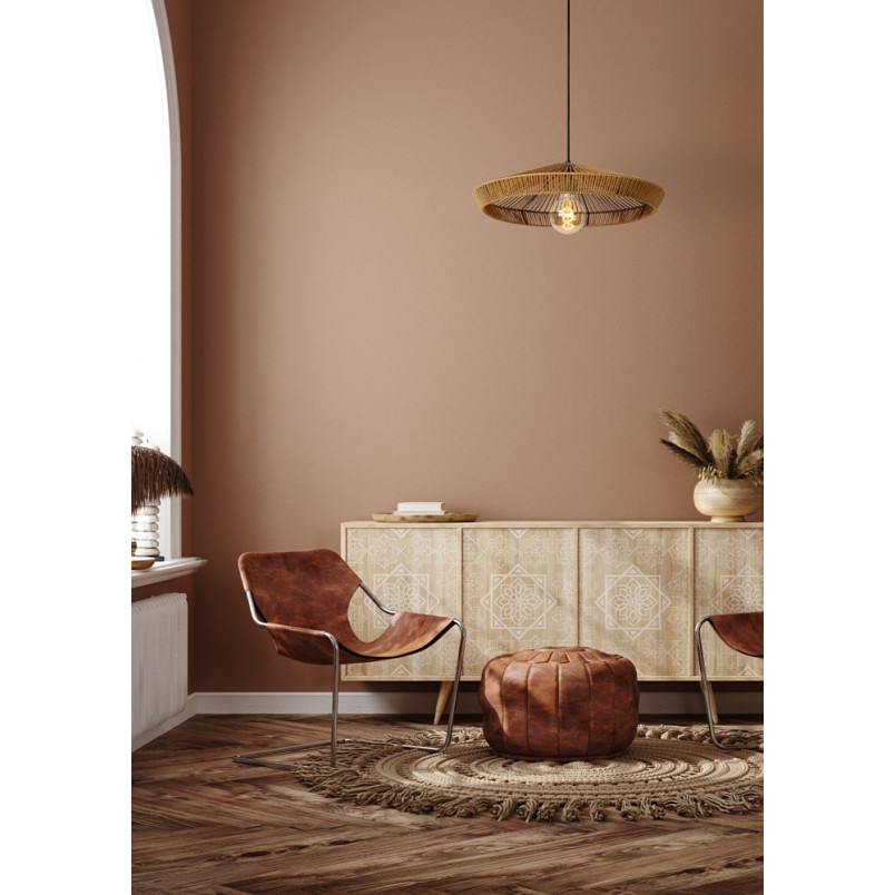 Lampa wisząca rattanowa boho Yunkai | Lucide - Elegancki design