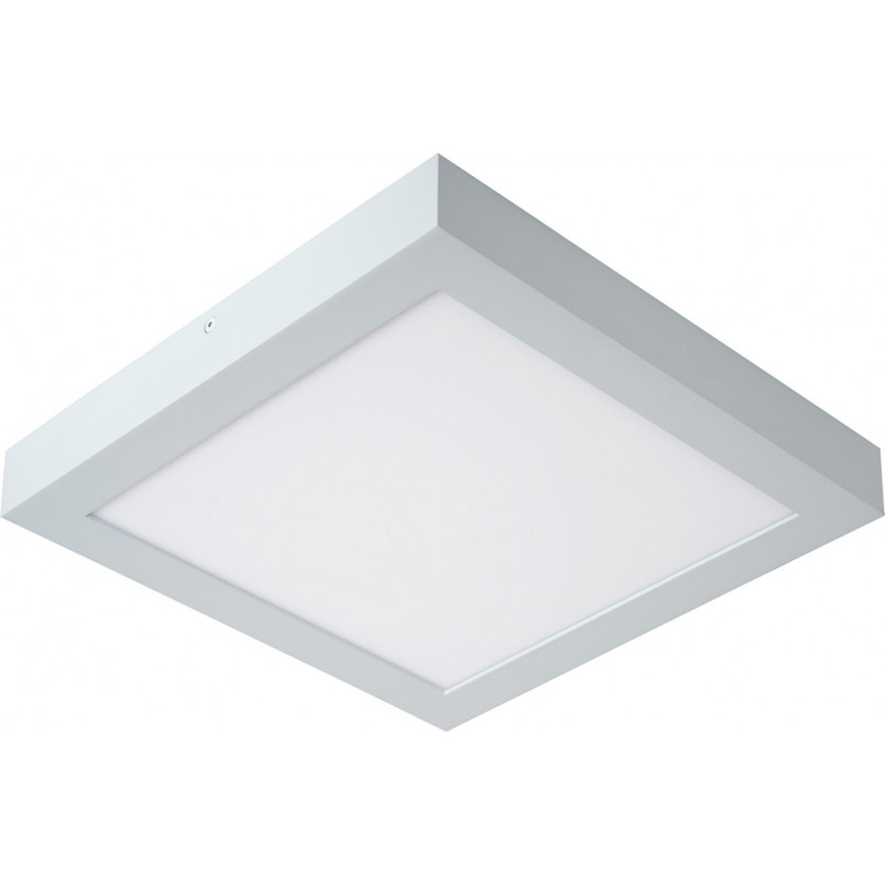 Plafon LED do łazienki kwadratowy biały | Lucide Brice 30cm