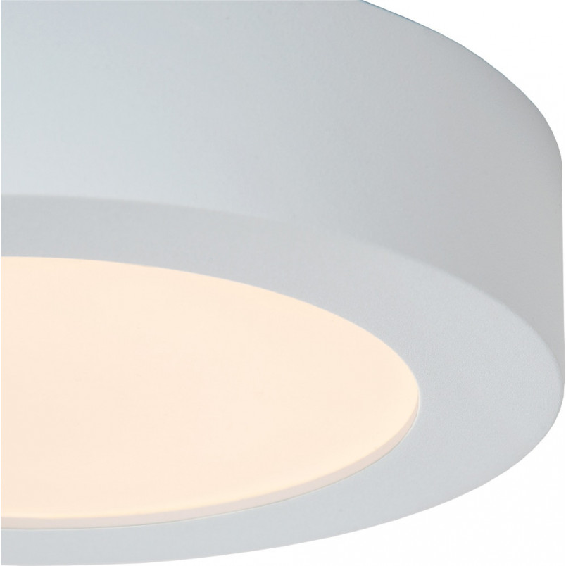 Plafon łazienkowy LED Brice | Biały, Okrągły | Lucide