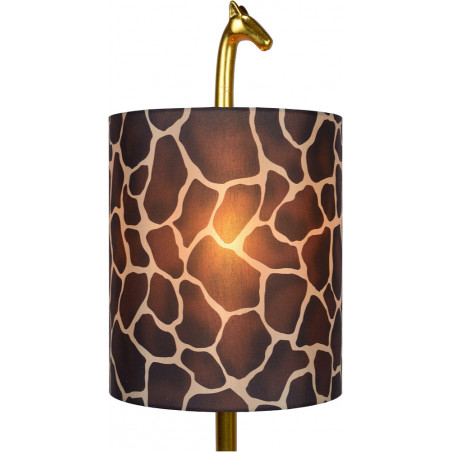 Lampa podłogowa Miss Tall Lucide - Złoty mat / Brązowy | Sklep
