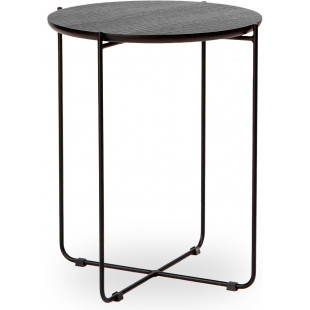 Stolik boczny Nordifra Neye - dąb czarny | Elegancki design