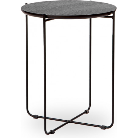Stolik boczny Nordifra Neye - dąb czarny | Elegancki design
