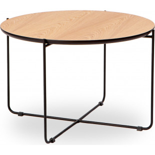 Stolik okrągły Neye dąb Nordifra | Elegancki design