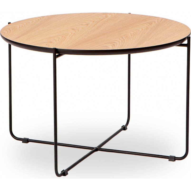 Stolik okrągły Neye dąb Nordifra | Elegancki design