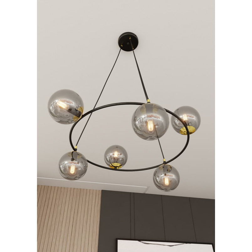 Lampa wisząca Azura VI - nowoczesny design | Emibig