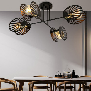 Lampa Sufitowa 4-Punktowa Talia Czarna Emibig | Design i Jakość