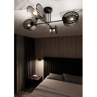 Lampa Sufitowa 4-Punktowa Talia Czarna Emibig | Design i Jakość
