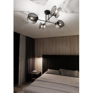 Lampa Sufitowa 4-Punktowa Talia Czarna Emibig | Design i Jakość