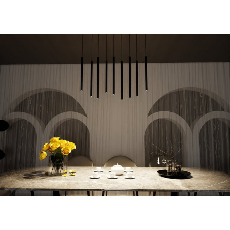 Lampa wisząca Selter IX czarna - Emibig | Nowoczesny design