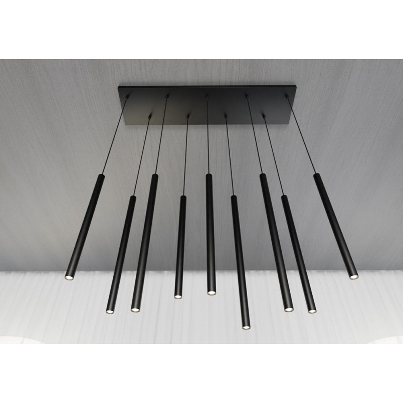 Lampa wisząca Selter IX czarna - Emibig | Nowoczesny design