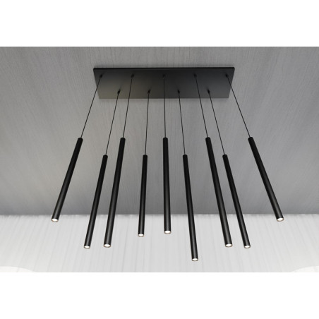 Lampa wisząca Selter IX czarna - Emibig | Nowoczesny design