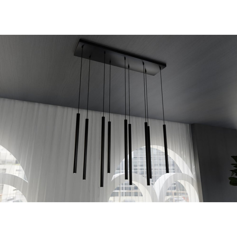 Lampa wisząca Selter IX czarna - Emibig | Nowoczesny design