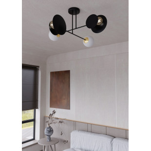 Lampa sufitowa szklana Minerva IV 80cm | Emibig - Elegancja i styl