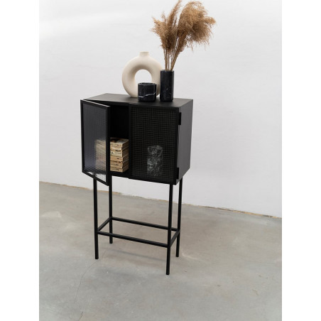 Regał stojący zamykany Object021 66cm czarny - NG Design