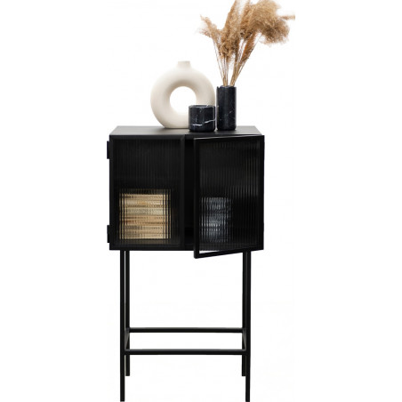 Regał stojący zamykany Object022 66cm czarny | NG Design
