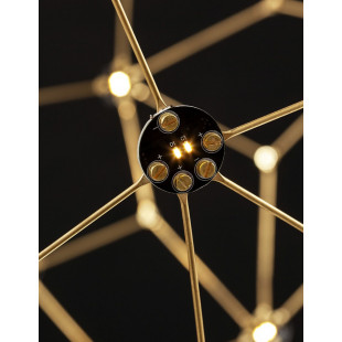 Lampa Wisząca Kula Złota LED | Decolab24