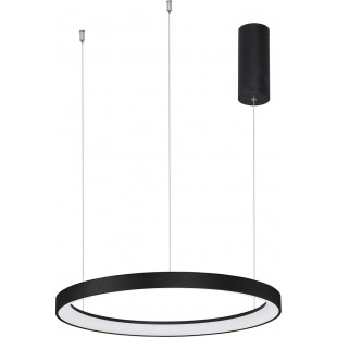 Lampa wisząca LED Benno | Nowoczesny design, 48cm, Czarna