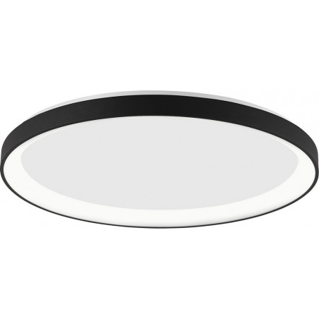 Plafon LED Benno 58cm Czarny - Nowoczesne Oświetlenie