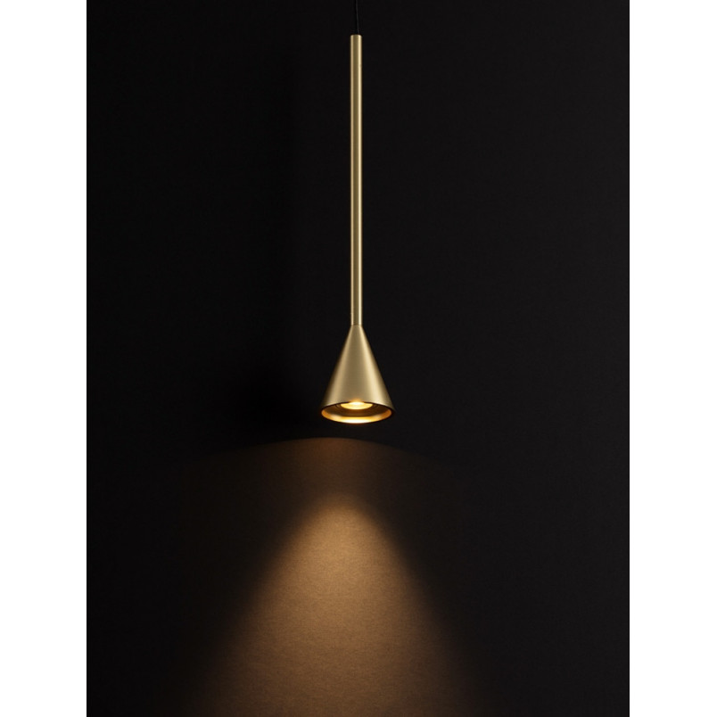 Lampa wisząca Loop LED złota - Decolab24 | Minimalistyczny design