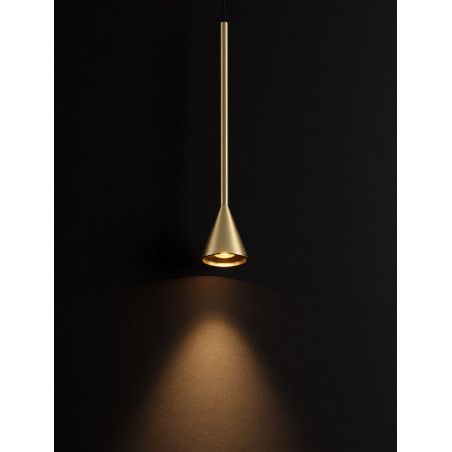 Lampa wisząca Loop LED złota - Decolab24 | Minimalistyczny design