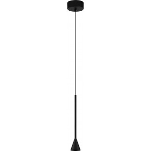 Lampa wisząca Loop LED czarna | Minimalistyczny design