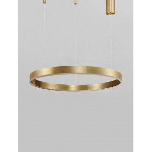 Lampa wisząca Gemma LED | Złota, nowoczesna | Decolab24