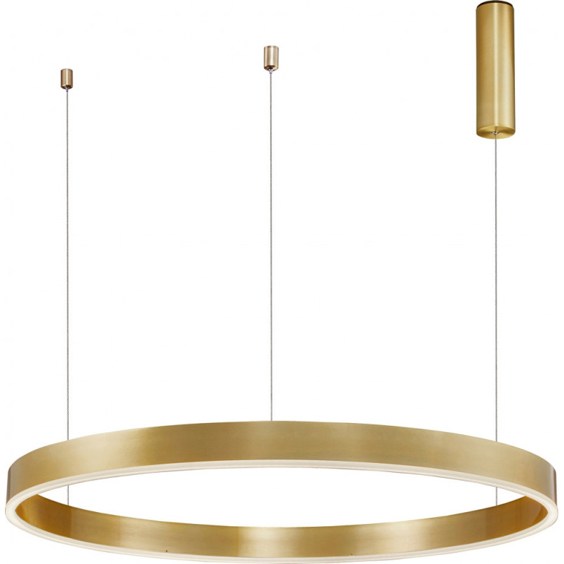 Lampa wisząca Gemma LED | Złota, nowoczesna | Decolab24