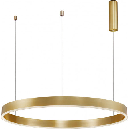 Lampa wisząca Gemma LED | Złota, nowoczesna | Decolab24