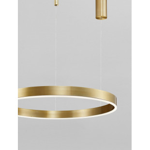 Lampa wisząca LED Gemma | Złota, nowoczesna | Decolab24