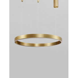 Lampa wisząca LED Gemma | Złota, nowoczesna | Decolab24