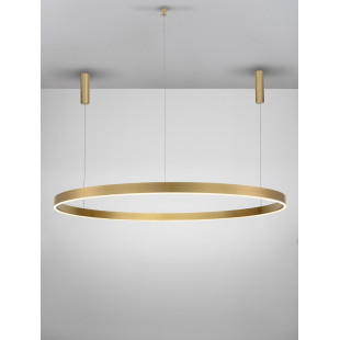 Lampa wisząca Gemma LED | Złota, nowoczesna | Decolab24